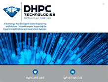 Tablet Screenshot of dhpctech.com